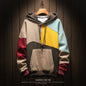 Colorblock Loose Hoodie