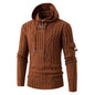 Hooded Knit Pullover