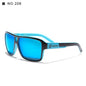 Classic Fashion Men Polarized Sunglasses PC+Metal Frame Strengthen TAC Mirror Anti-Glare Driving Sun Glasses UV400 K3