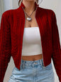 Women's Zip Knit Cardigan Sweater