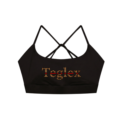 Yoga-Sport-BH Teglex Croptop mit gekreuzten Trägern