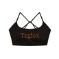 Yoga-Sport-BH Teglex Croptop mit gekreuzten Trägern