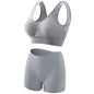 Large chest, small gathering, plus size lingerie for women weighing 200 pounds, seamless sports bra set