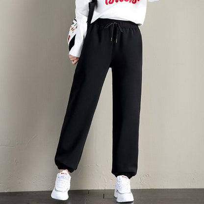 Winter Women Gym Sweatpants Workout Fleece Trousers Solid Thick Warm Winter Female Sport Pants Running Pantalones Mujer