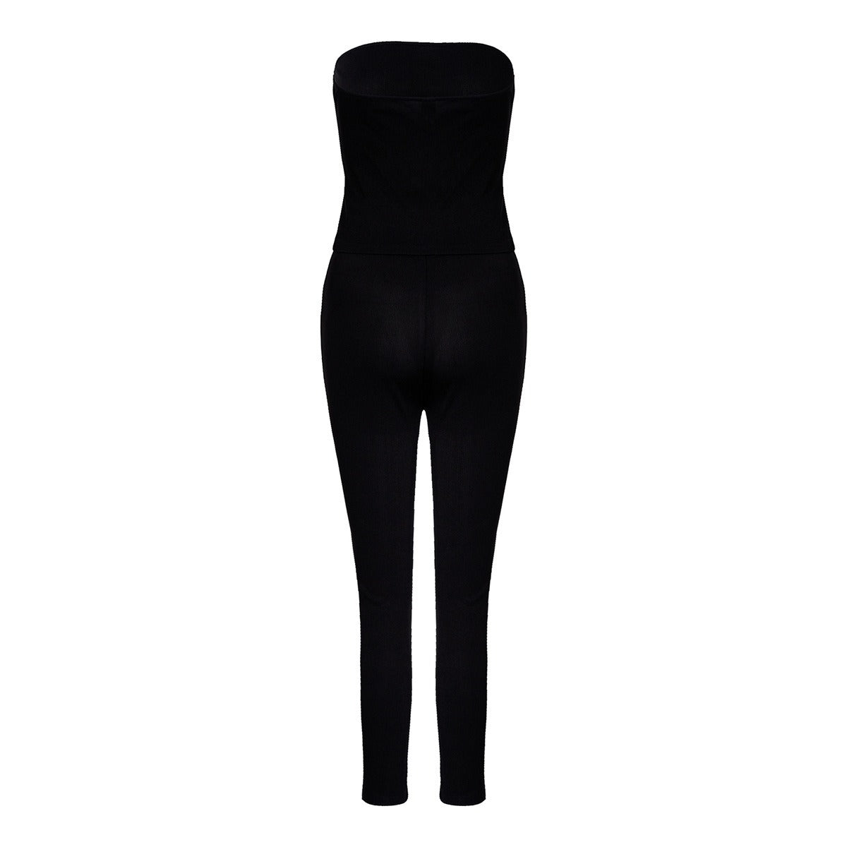Spring and summer European and American women's casual slim fit sleeveless top and pants set