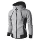 New Men's Hooded Zippered Sweater Casual Autumn Winter Jacket Sports Outdoor Men's Coat