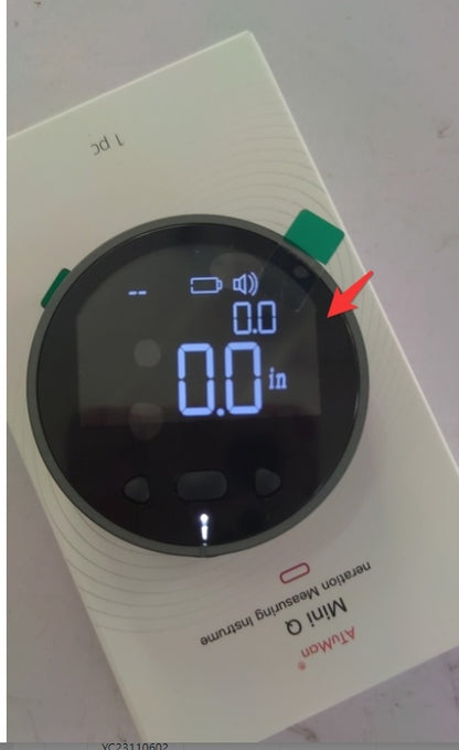 Entfernungsmessgerät Elektronisches Messlineal Bandmaß Hochauflösende digitale LCD Hochpräzises elektronisches Messlineal-Werkzeug