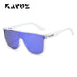 KAROS Polarized Oversized Fashion Sunglasses Men Women Outdoor Large Frame Sports Goggle Beach Sun Glasses Polarized UV400 Eyew