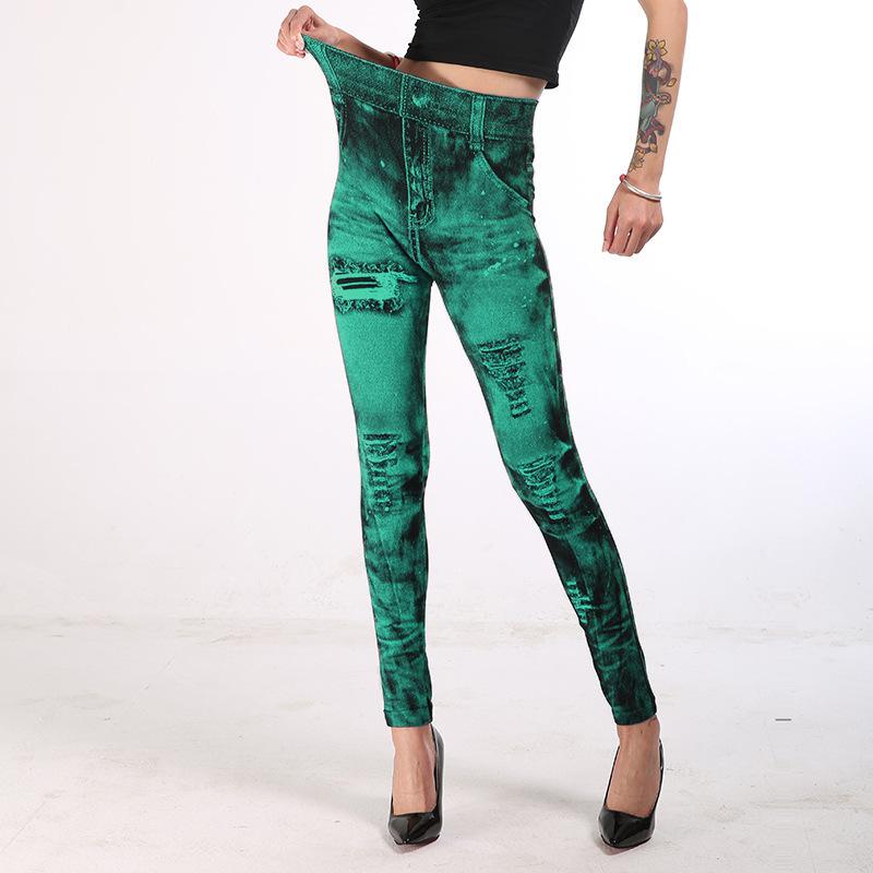 Hip Lifting High Elasticity Ninth Pants  Women Sexy Legging