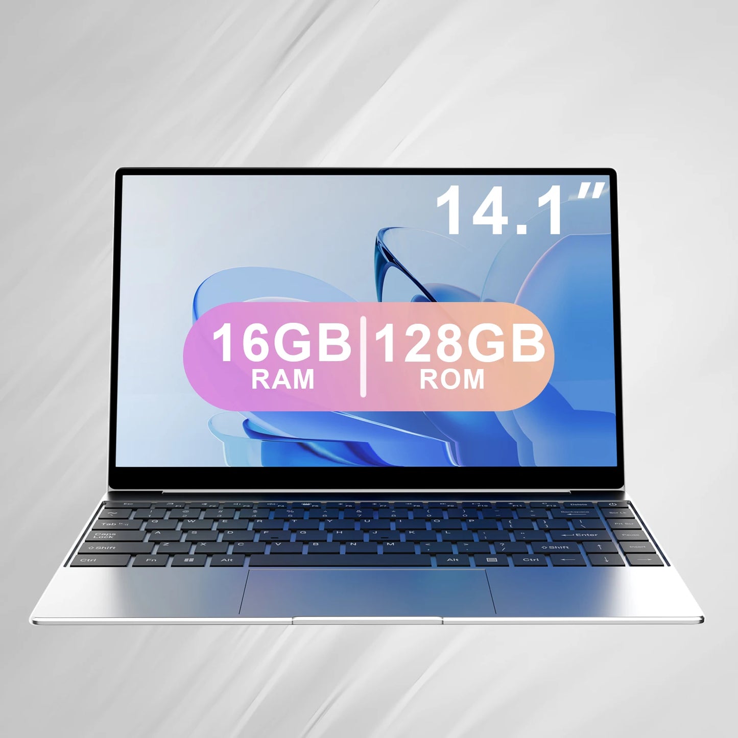 New Ultra Slim Laptop 14.1" 16GB RAM 2TB SSD Intel N3700 Gaming PC 1920*1080 Display Office Study Computer PC Windows 11 Pro