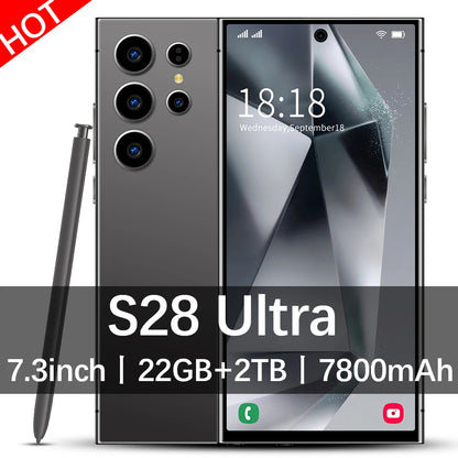 2026 New S28 Ultra Global Edition Original Smart Dual Card Battery Facial Recognition Function CASE