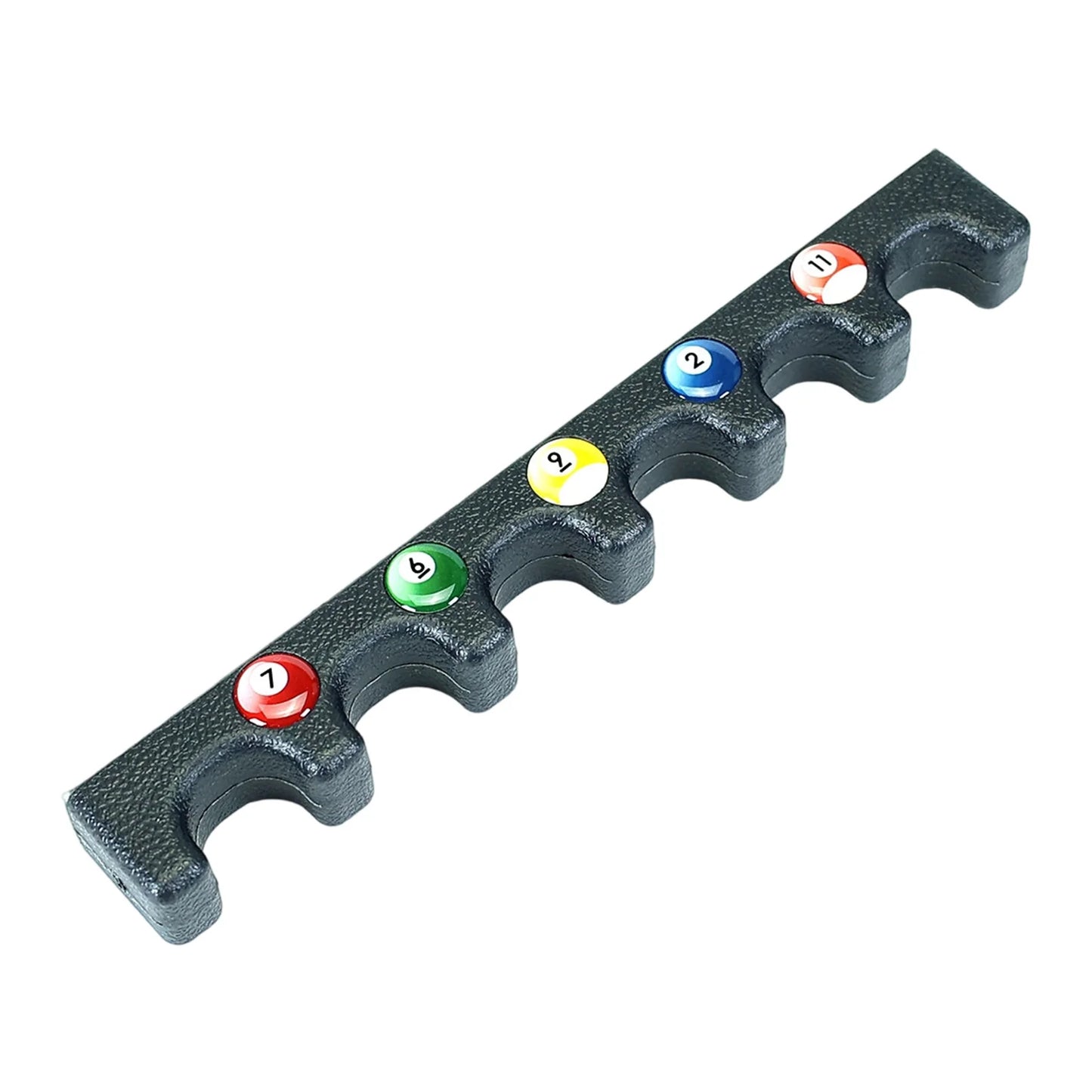 Portable Pool Snooker Billiards Holder Durable Plastic Billiard Rack Stick Stand Free Installation for Billiard Club Accessories