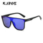 KAROS Polarized Oversized Fashion Sunglasses Men Women Outdoor Large Frame Sports Goggle Beach Sun Glasses Polarized UV400 Eyew