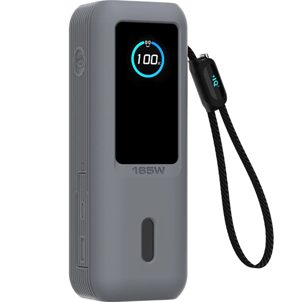 Silikonhülle für Anker Zolo 25000mAh 165W Powerbank Tragbares Ladegerät Schutzhülle Reisetasche TF/SIM-Aufbewahrungstasche