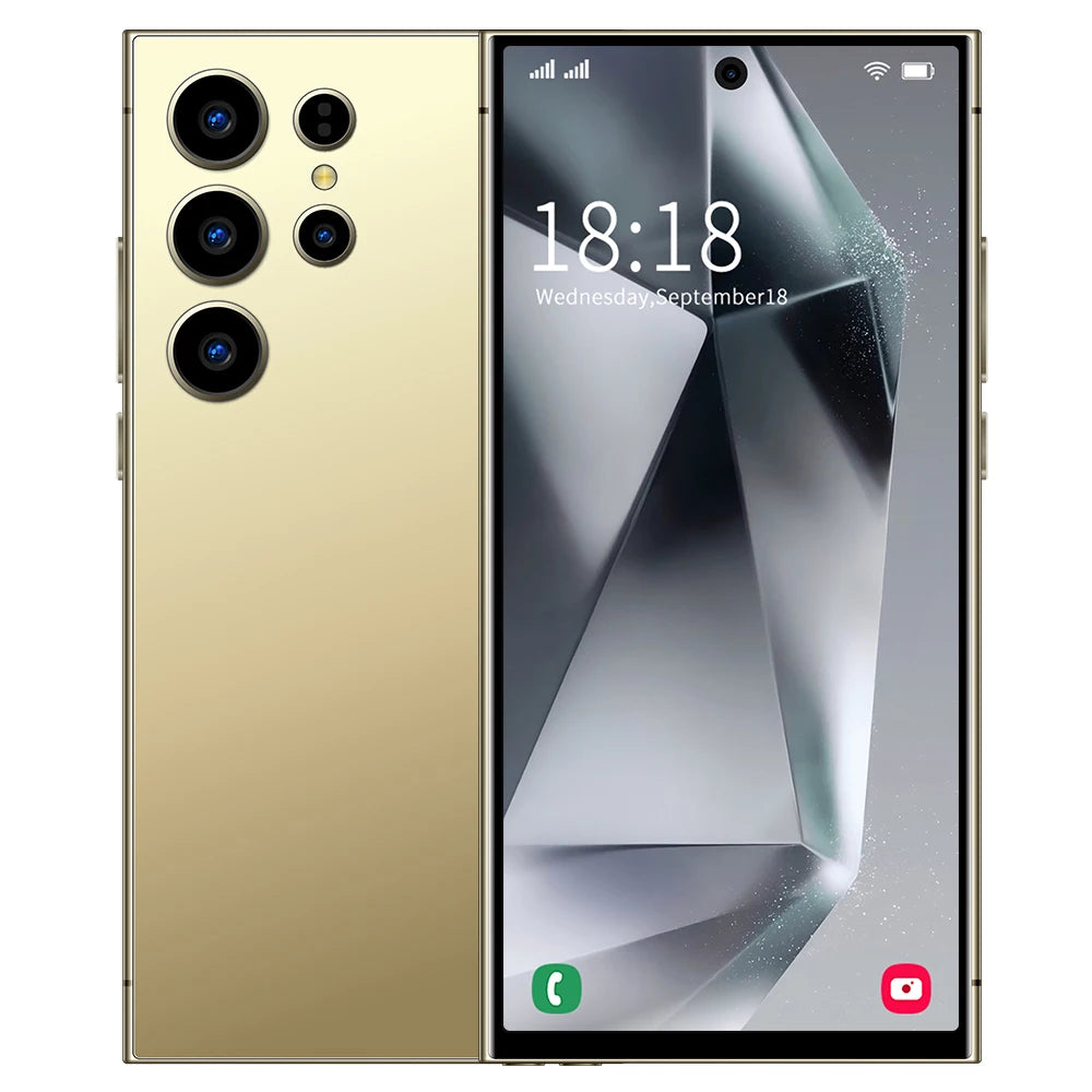 2026 HOT S26 Ultra NEW 7.3HD Global Edition Original Smart Dual Card 7800mAh Battery Facial Recognition Function