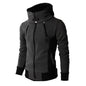 New Men's Hooded Zippered Sweater Casual Autumn Winter Jacket Sports Outdoor Men's Coat