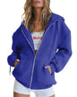 Cute Hooded Sweatshirt for Boys and Girls, Oversized Athletic Jacket with Drawstring Closure for Teens, Casual Fall Outerwear