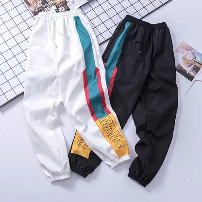 2021 New Hip Hop Streetwear Joggers Pants Men Casual Cargo Pant Trousers High Street Elastic Waist Harem Pant Man