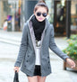 Womens Full Solid Winter Coats 2017 New Park Long Female Jacket Coat High Quality Warm Manteau Femme