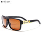 Classic Fashion Men Polarized Sunglasses PC+Metal Frame Strengthen TAC Mirror Anti-Glare Driving Sun Glasses UV400 K3