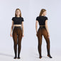 Women's jumpsuit black translucent pantyhose tight fitting and hip lifting one-piece pants