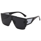 Simple and fashionable sunglasses Men frameless European and American street photography glasses