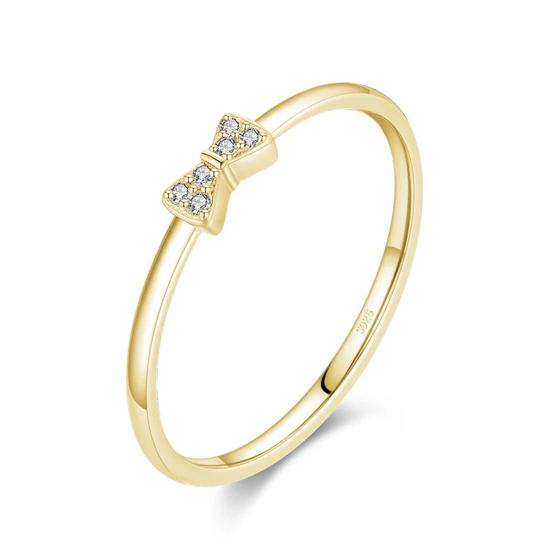 Modian 2021 Real 925 Sterling Silver Simple Square Clear CZ Charm Gold Color Finger Rings For Women Wedding Engagement Jewelry