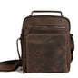 JOYIR New Genuine Leather Men Vintage Handbags Small Flap Men's Shoulder Bag Casual Office Messenger Bags Fashion Crossbody Bag