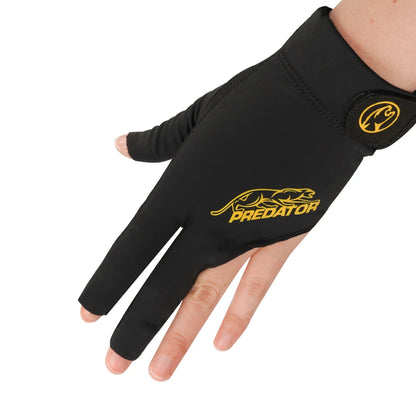 PREDATOR Non-Slip Billiard Glove – Left Hand 3-Finger