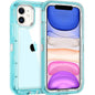For iPhone 15 12 11 13 14 16Pro Max SE XR XS XSMAX X 6 7 8 Plus Clear Transparent Shockproof Armor Glossy Plain Case Phone Cover
