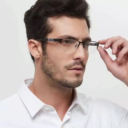 Metal Anti-Blue Light Reading Glasses | Men