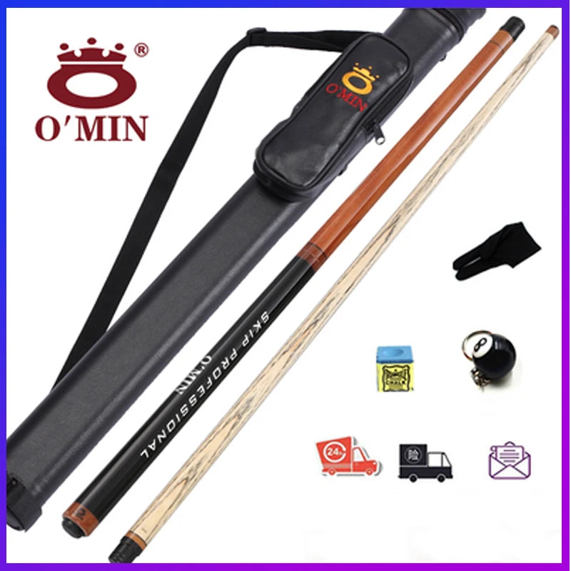 OMIN 4 Generations Jump Pool Cues Rushing Break Jumping Kicking Stick with Accessories