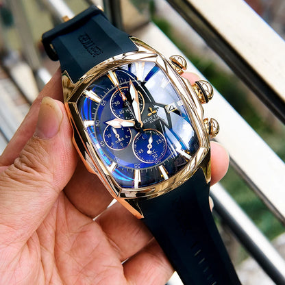 Reef Tiger Sport Chronograph Watch – Blue Dial RGA3069T