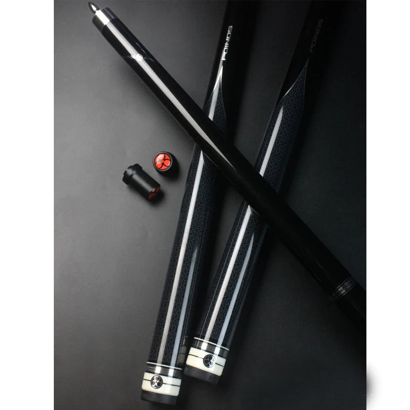 Hochwertiger Poinos Black Billard Queue Stick Schaft 13mm 11.5mm 10.5mm Bullet Joint China