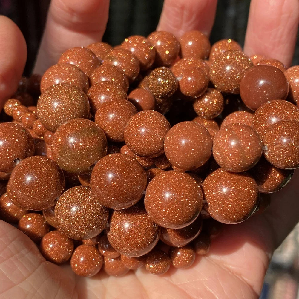 Natural Stone Beads 4 6 8 10mm Tiger Eye Lava Amazonite Turquoises Agates Jaspers Beads For Jewelry Making DIY Bracelet Necklace