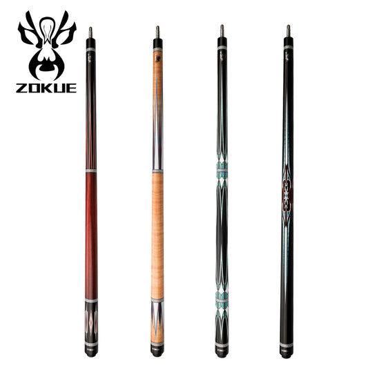 ZOKUE Carom Billiard Cue 12mm 142cm Korean 3-Cushion with Case