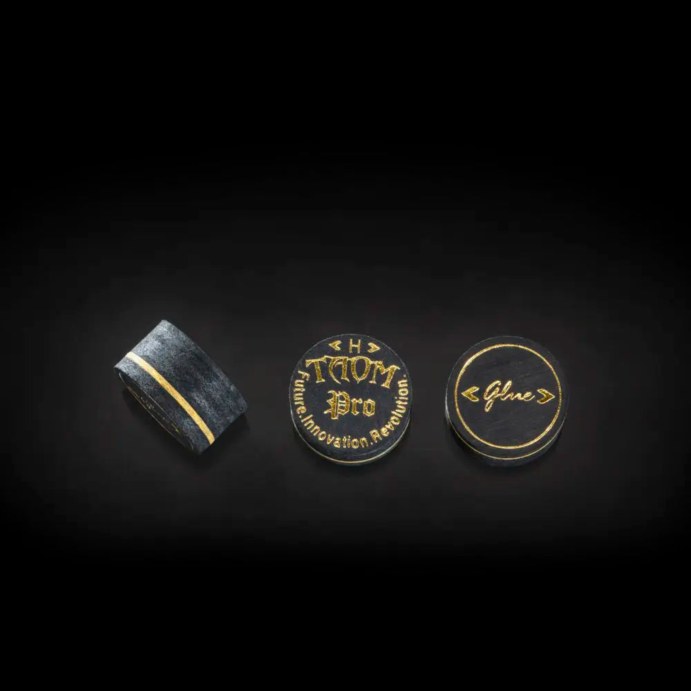 Pool Cue Tips Taom Fusion Tip 14mm Finland Pro Tips Medium / Hard Professional Billiard Cue Stick Tips Billiard Accessories