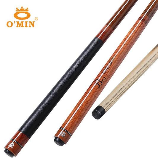 New O'MIN Break Punch Jump Cue Billiard Stick 14 MM Tip 141 CM Length Solid Wood and Leather Handle 2  Billiard Stick China 2019