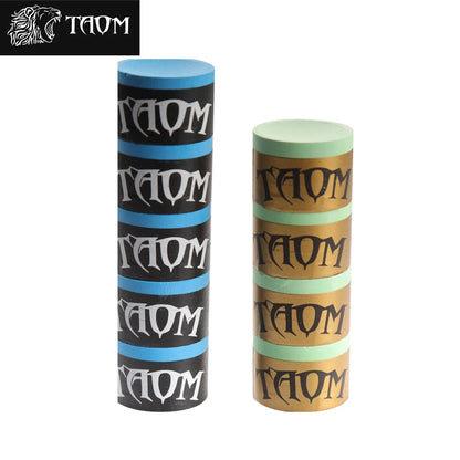 Taom Chalk Pyro Chalk V10 Soft Blue Billiard Pool Chalk 2.0 Pyramid Pink Green Snooker for Professional Round Billiards Chalk