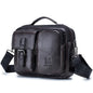 BULLCAPTAIN Neue Echtleder Herren Umhängetasche Männliche Aktentasche Kuriertasche Lässige Business-Aktentasche Stil Herren Schultertasche