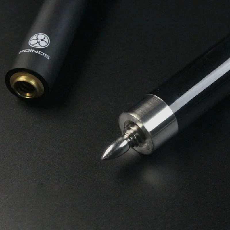 Hochwertiger Poinos Black Billard Queue Stick Schaft 13mm 11.5mm 10.5mm Bullet Joint China