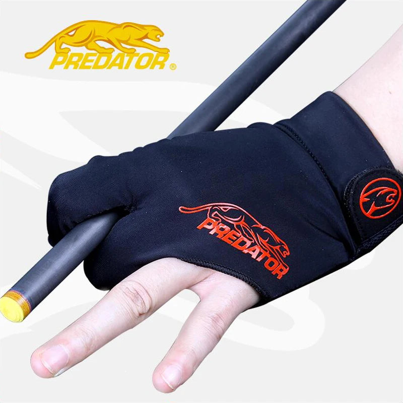 PREDATOR Non-Slip Billiard Glove – Left Hand 3-Finger