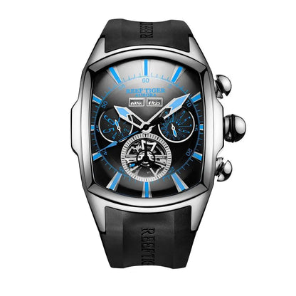 Reef Tiger/RT Top-Marke Luxus-Herrenuhr, großes Zifferblatt, mechanisches Tourbillon, Sportuhr, Relogio Masculino RGA3069