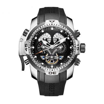 Reef Tiger RGA3503 Perpetual Calendar Mechanical Watch