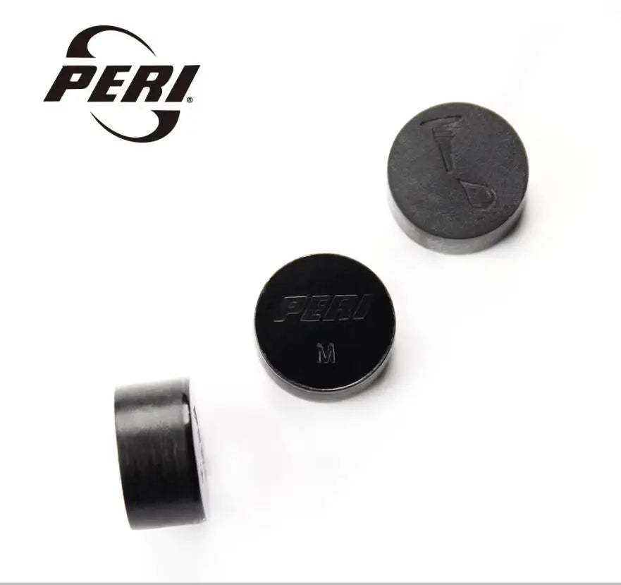 Original PERI Pool Cue Tip Black Ice 14mm 3pcs Professional Tip for Champion Billiards Players Durable Billiard Accessories