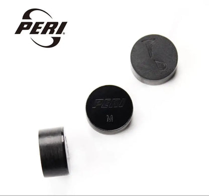 Original PERI Pool Cue Tip Black Ice 14mm 3pcs Professional Tip for Champion Billiards Players Durable Billiard Accessories