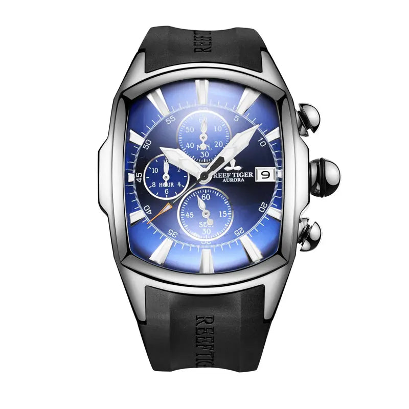 Reef Tiger Sport Chronograph Watch – Blue Dial RGA3069T