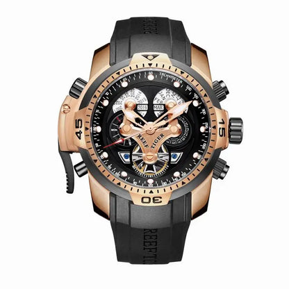 Reef Tiger RGA3503 Perpetual Calendar Mechanical Watch