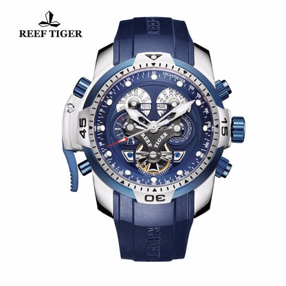 Reef Tiger RGA3503 Perpetual Calendar Mechanical Watch