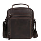 JOYIR New Genuine Leather Men Vintage Handbags Small Flap Men's Shoulder Bag Casual Office Messenger Bags Fashion Crossbody Bag
